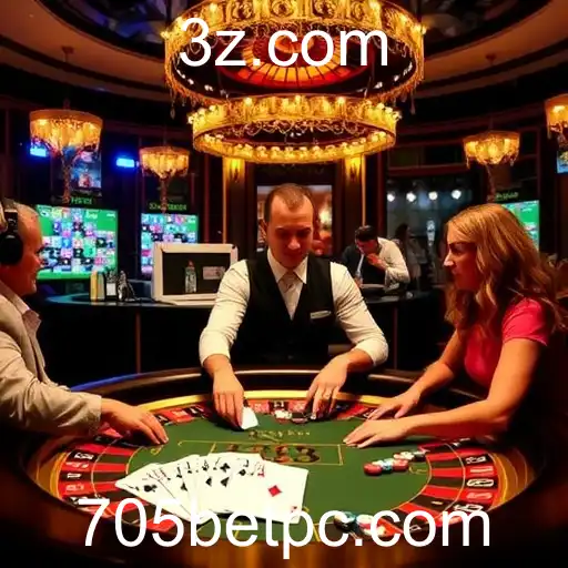 A Experiência Imersiva do Cassino Ao Vivo no 705BET